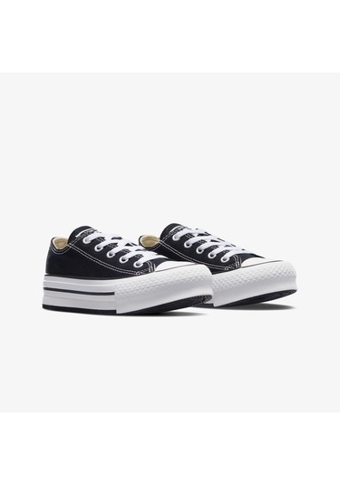 Converse Chuck Taylor All Star Eva Lift Çocuk Siyah Sneaker Düz 372861c Siyah