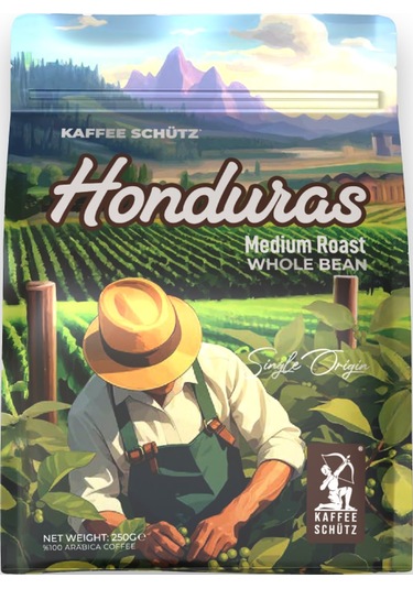 Kaffee Schütz Honduras Çekirdek Kahve 250 G