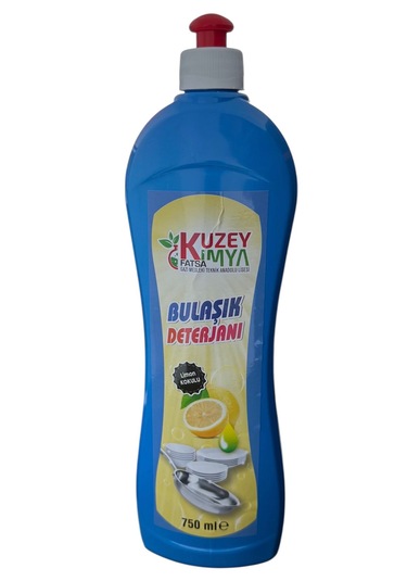 Limon Kokulu Sıvı Bulaşık Deterjanı Elde Yıkama 750 Ml