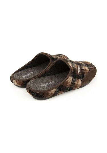 Muya Tauri 31801-004 Erkek Kışlık Ev Terliği Kahve 40-45 Kahverengi