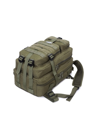 Jeehugo Lıxada 28l 800d Oxford Su Geçirmez Outdoor Sırt Çantası - Asker Yeşili + 1 Asker Yeşili Magneetik Bant, Bisiklet, Trekking, Dağcılık İçin Çok Renkli