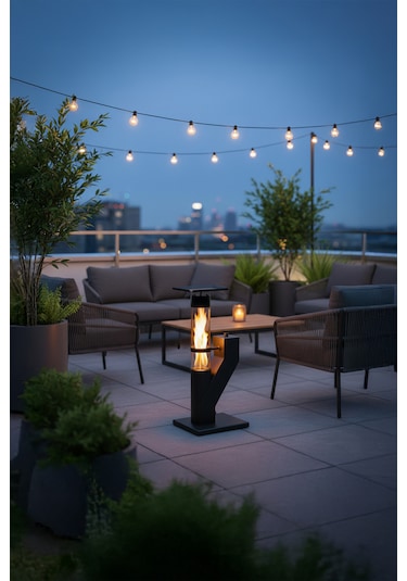 Outdoor Mini Cam Portatif Pelet Kamp Sobası Bahçe Teras - Pürmüz&pelet Hediyeli