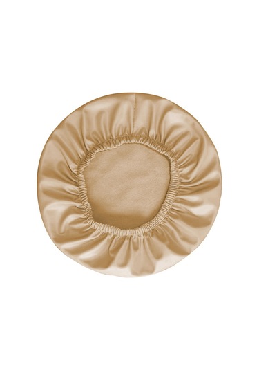 Reedark Kahverengi Pu Su Ve Yağa Dayanıklı Dairesel Tabure Örtüsü - Bar, Cafe Ve Ev İçin Dayanıklı Koltuk Kılıfı DiğER