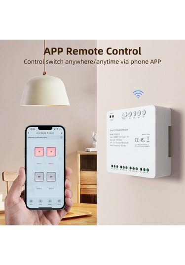 Didadodo Tuya Wifi Anahtar Modülü: Akıllı Ev Yönetimi Ve Kolay Ses Kontrolü Tuya Wifi