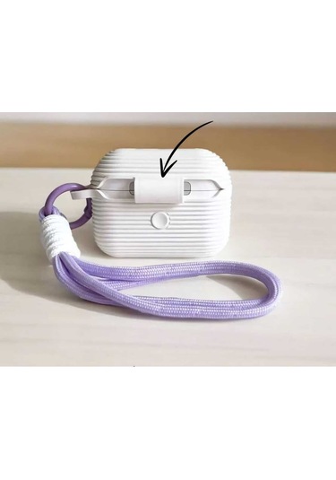 Iphone Pro/pro2 Nesil Uyumlu Koruyucu Bluetooth Kulaklık Kılıfı Beyaz Airpods Pro/pro2 Nesil