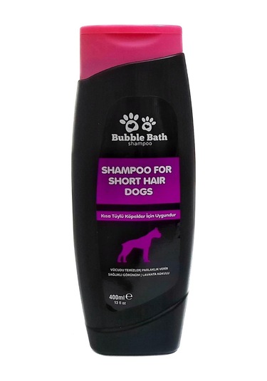 BUBBLE BATH Kısa Tüylü Köpekler İçin Şampuan 400 ml