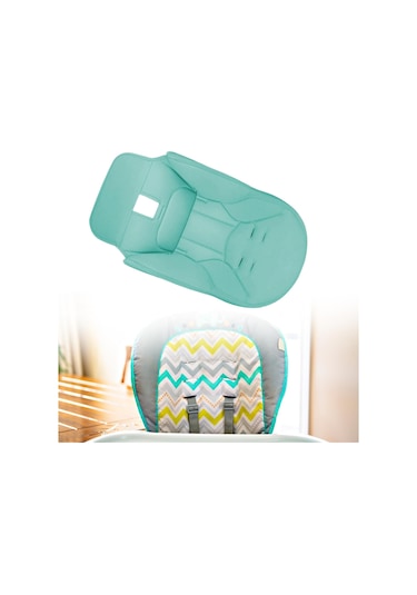 Suntek Bebek Yemek Sandalyesi Örtüsü Pu Deri Yeşil