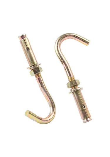 Genişleme Vidası, Paslanmaz Çelik Genleşme Cıvataları, Vidalar, Açık Genişleme Kancası Genleşme Ankraj Cıvatası, M10100 90 12 x 100 MM