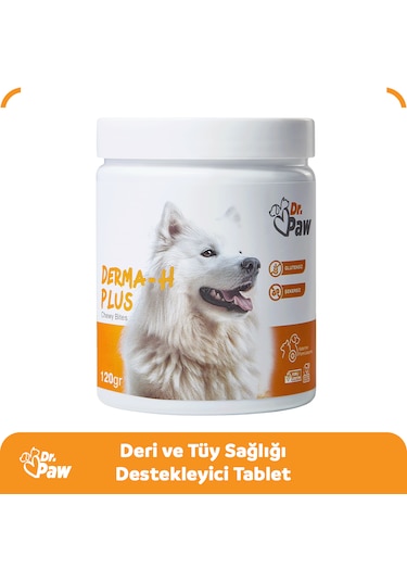 Dr. Paw Derma H Plus Tüy Sağlığı Destekleyici Tablet 120 G