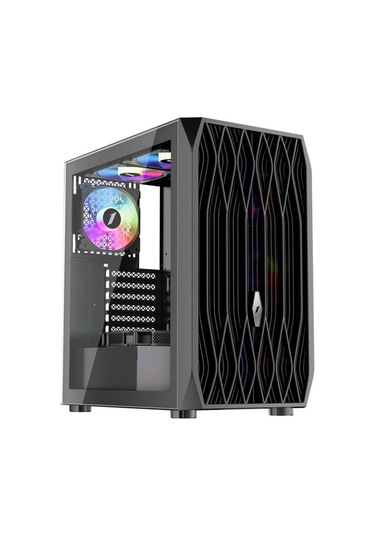 1st Player Arıya Ay7 Siyah 750w 80+ Argb 4x12cm Fan Temperli Cam Mesh Usb 3.0 Atx Kasa