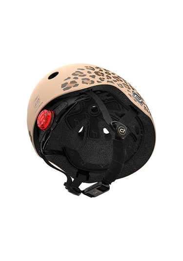 Scoot And Ride Lifestyle Bebek Kaskı Xxs-s Leopard 181206-96561
