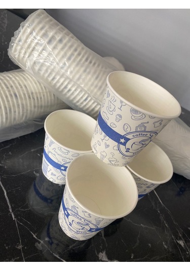 7 Oz Karton  Bardak - 1000 Adet