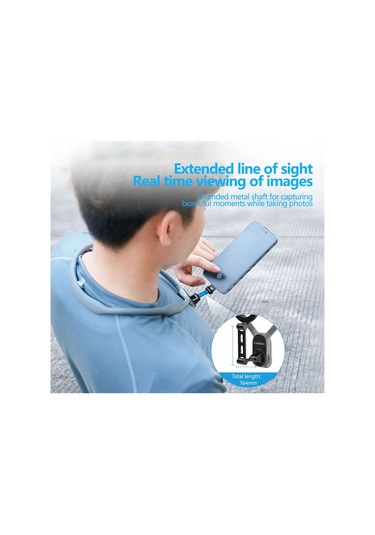 Earldom Manyetik Cep Telefonu Askılı Boyun Askısı Gri