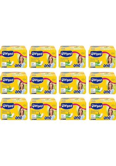 Canped Mesane Pedi Orta Boy M 10'Lu x 12 120 Adet