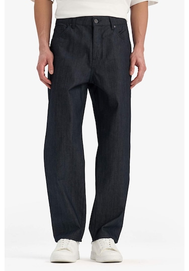 DeFacto %100 Pamuk Straight Fit Yüksek Bel Geniş Paça Jean Pantolon E9339AX25SPNM34 DeFacto %100 Pamuk Straight Fit Yüksek Bel Geniş Paça Jean Pantolon E9339AX25SPNM34