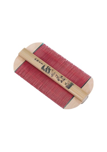 Çin Geleneksel Bambu Tarak El Yapımı Tarak Kaşıntı Kaldırmak Kazıma Kafa Pire Cootie Tarak Saç Bakım Aracı Güzellik Aksesuarları