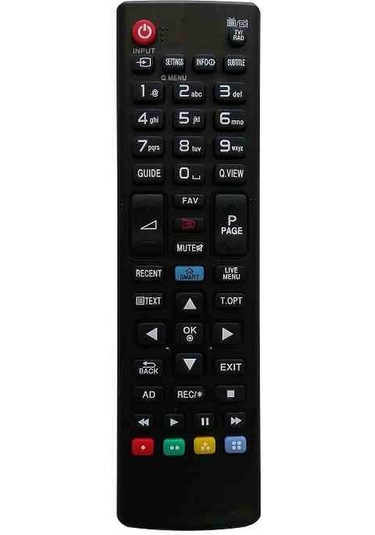 Mapp 1135 LG Uyumlu Lcd Uzaktan Kumanda Siyah Tv Kumandası