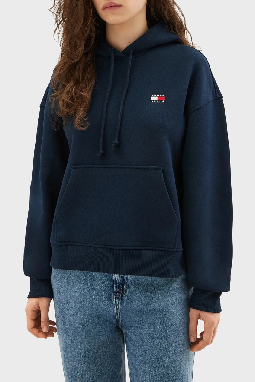 Tommy Jeans Bayan Sweat Dw0dw19414 C1g Lacivert Lacivert