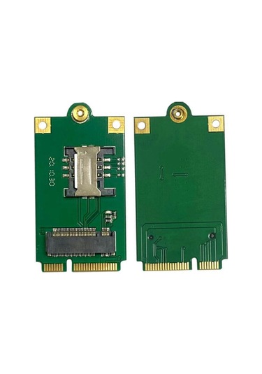 Xurunkeji 4g 5g M.2 - Pcie Adaptörü Ngff - Mini Pci-e Adaptör Kartı Sım Kart Yuvası İle L860-gl Dw5820e Dw5816e Em7455