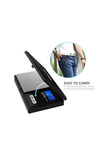 Qingmipy 200g Taşınabilir Hassas Dijital Tartı, Mutfak Ve Takı Ölçümü İçin Lcd Ekranlı Mini Cep Terazisi Diğer