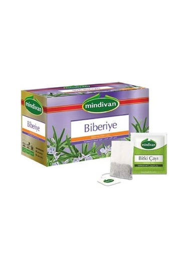 Mindivan Biberiye Çayı Süzen Poşet 20'li