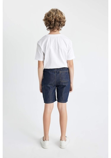 DeFacto Erkek Çocuk Jean Şort D2687A824SMNM34