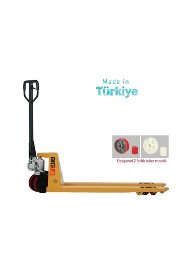 Biglift Acer25k 2,5 Ton Kırmızı Tekerlekli Transpalet