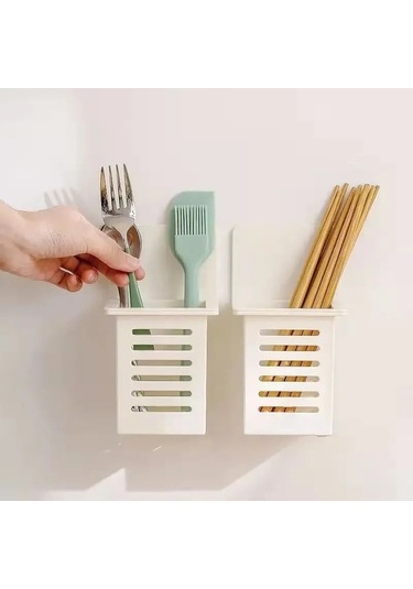 Ulzyvf Sofra Sepeti Mutfak Kaşık Duvar Drenaj Chopstick Boşaltma Beyaz Asılı Ct Beyaz