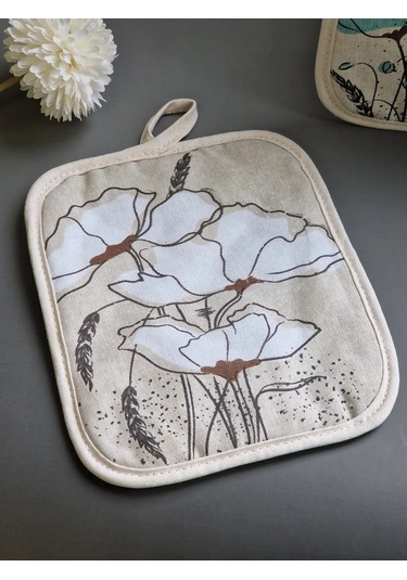 Cherir 2 Adet 19x16 Cm Tutucak Seti 351329011 Keten