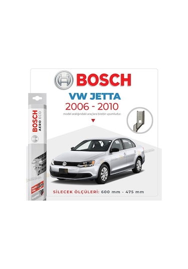 Volkswagen Jetta Muz Silecek Takımı 2006-2010 Bosch Aeroeco