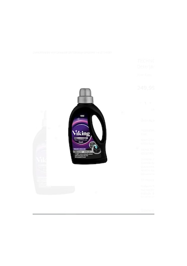 Viking Technopower Simsiyah Sıvı Çamaşır Deterjanı 2700 ML
