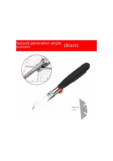 Geeksen Ahşap İşleri Ve Dıy İçin Çok Amaçlı Açı Kesici 45 -90 , U-şekilli Kenar Kapatıcı, Katlama Ve Düzeltme Aracı - 2. Nesil Kırmızı-siyah