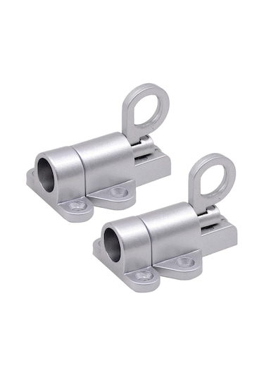 Homyl 2 Adet/takım Dolap Çekme Halkası Yaylı Yük Gümüş