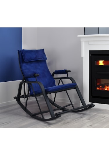 Metatek Alart Keyf Sallanan Sandalye, Emzirme Koltuğu, TV Koltuğu, Metal Ayaklı Sallanır Sandalye Tekli Koltuk