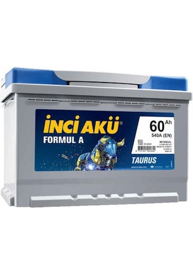 İnci Formul A Taurus 12 V 60 Ah 540 Cca Akü-yerinde Montaj