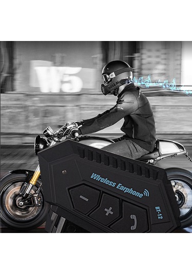 Lemestar Motorsiklet Kaskı İçin Bluetooth Kulaklık - Kablosuz Müzik Ve Navigasyon, Su Geçirmez, Uzun Pil Ömrü