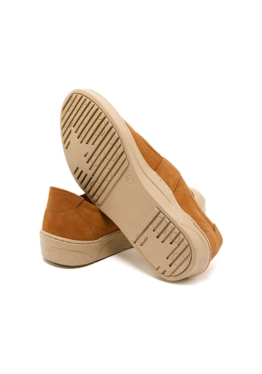 Sneaker Günlük Kadın Mar-25y-238-1031 John May Taba Nubuk Taba