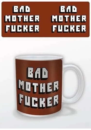 Kupa Bardak Bad Mother Fucker Çok Renkli