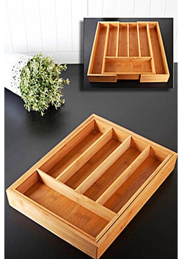 Bambu Çekmece İçi Kaşıklık
