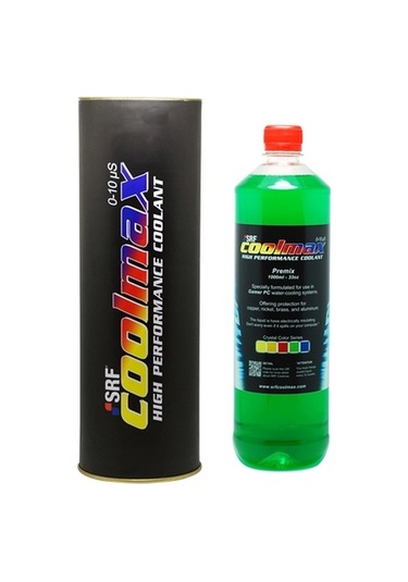 Srf Coolmax Bilgisayar Soğutma Sıvısı 1000ML Kristal Yeşil