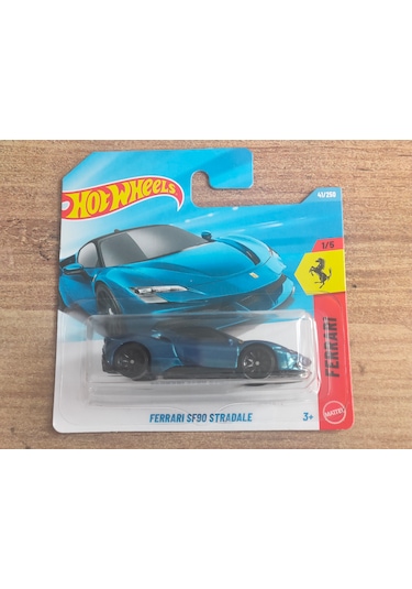 Hot Wheels Ferrari Sf90 Stradale Mavi