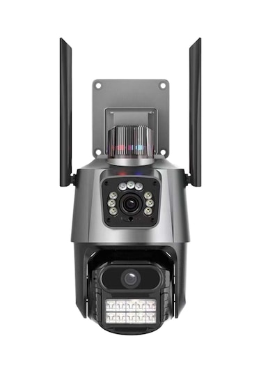 Mpıa Ume 3 Mp + 3 Mp Çift Lens Wi-fi Sd Kart Girişli İp Kamera