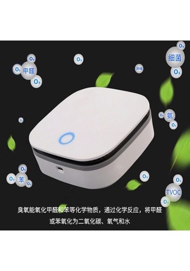 Tenfowee Taşınabilir Hava Temizleyici: Negatif İyon, Ozon Ve Koku Giderici, Ev Ve Araç İçin Beyaz Model Renkli