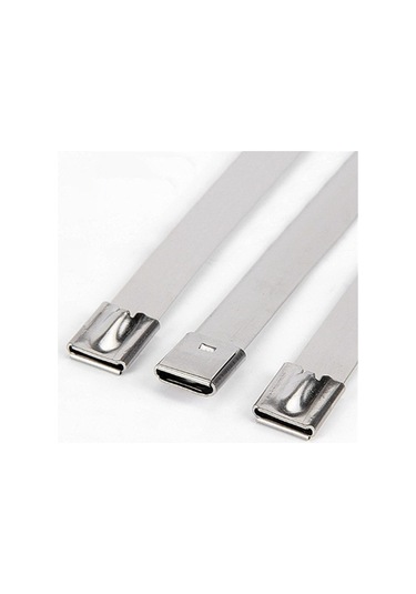 Pazly Suntek Paslanmaz Kablo Çelik Bağları Amaçlı 4.6x150mm 100xmulti Mu