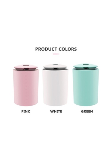 Novahub 260ml Sessiz Usb Nemlendirici, Beyaz, Mini Hava Spreyi, Ofis/ev/yol İçin