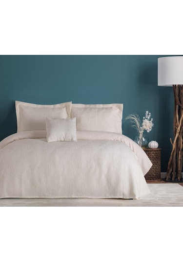 Özdilek Yatak Örtüsü Dream Krem Çift Kişilik Krem