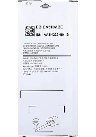 Ally Sm Galaxy A510 A5 2016 Eb-A510Abe Pil Batarya