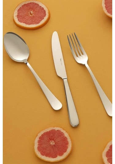 Hisar Barcelona 84 Parça Çatal Kaşık Bıçak Seti Çelik