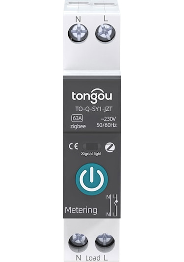 Lemestar Akıllı Zigbee Devre Kesici - Uzaktan Kontrol, Enerji Takip, Zamanlama Modları İle Akıllı Ev Çözümü Tuya Zigbee