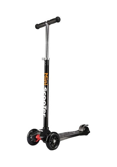 Voit Mini Led Işıklı 3 Teker Scooter -siyah-new Renkli